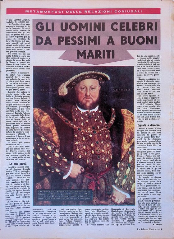 La Tribuna Illustrata 26 Gennaio 1958 Ava Gardner Hubert Wilkins …