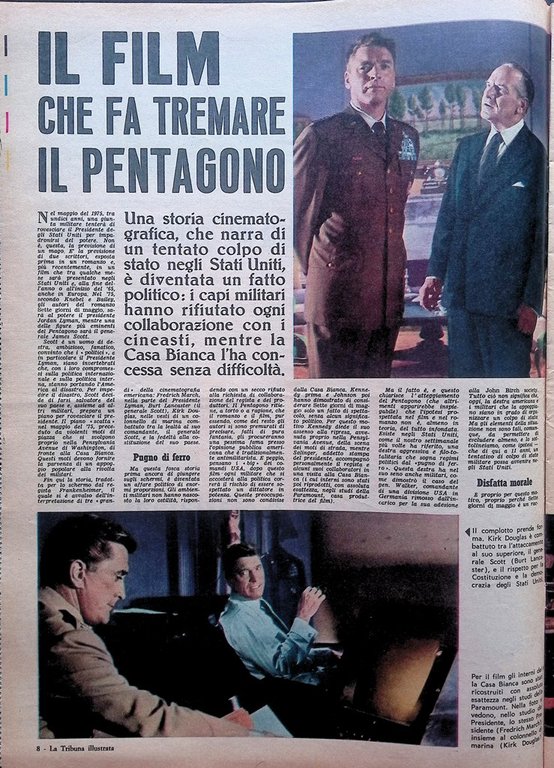 La Tribuna Illustrata 26 Gennaio 1964 Panama Papa Paolo VI …