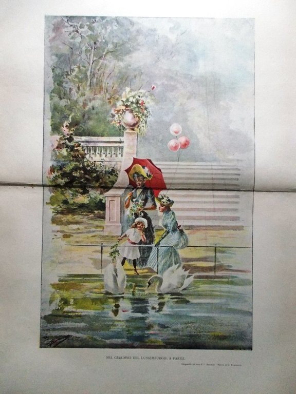 La Tribuna Illustrata 26 Giugno 1892 De la Forge Guglielmo …