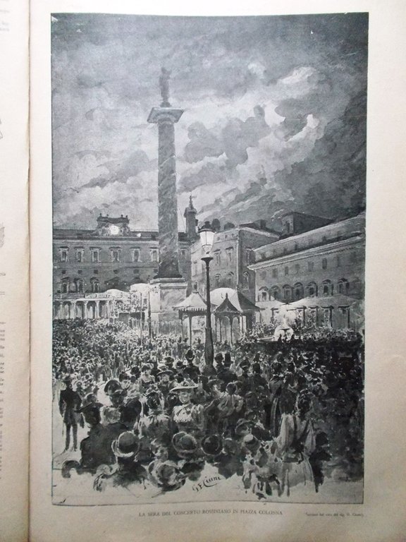 La Tribuna Illustrata 26 Giugno 1892 De la Forge Guglielmo …