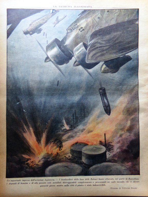 La Tribuna Illustrata 26 Giugno 1938 Gustavo V Mietitura Pirro …