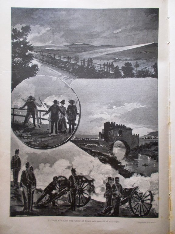 La Tribuna Illustrata 26 Luglio 1891 Salisbury Esposizione Chicago Danton …