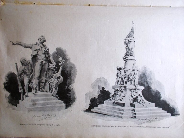 La Tribuna Illustrata 26 Luglio 1891 Salisbury Esposizione Chicago Danton …