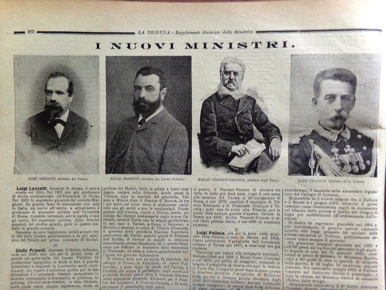 La Tribuna Illustrata 26 Luglio 1896 Attentato Faure La Valletta …