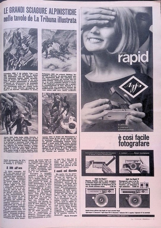 La Tribuna Illustrata 26 Luglio 1964 Aiguille Thyssen Goldwater Harding …
