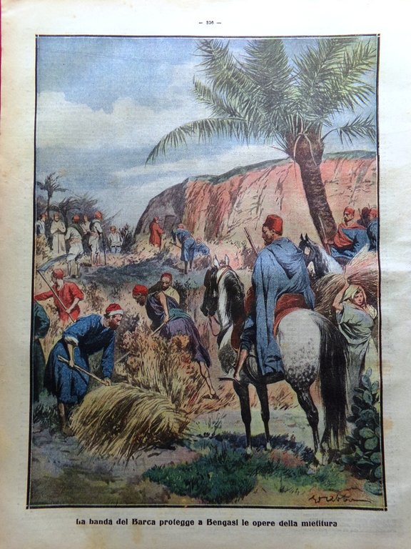 La Tribuna Illustrata 26 Maggio 1912 Tubercolosi Gennaro Tura Guerra …