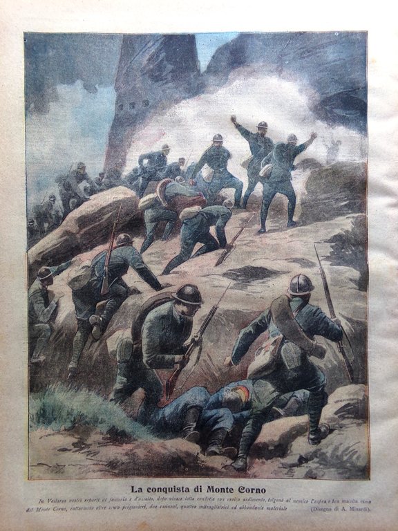 La Tribuna Illustrata 26 Maggio 1918 WW1 Conquista Monte Corno … | Immagine Gallery 3