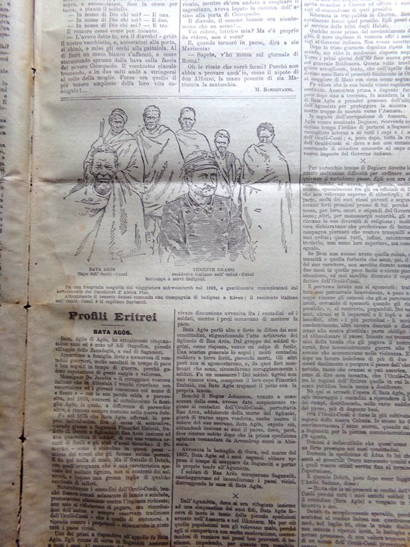 La Tribuna Illustrata 26 Marzo 1893 Regina d'Inghilterra Cottu Bata …