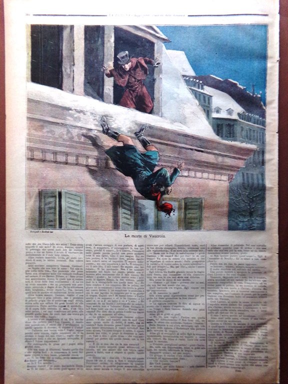 La Tribuna Illustrata 26 Novembre 1893 Zanardelli Camera flammarion Fine …