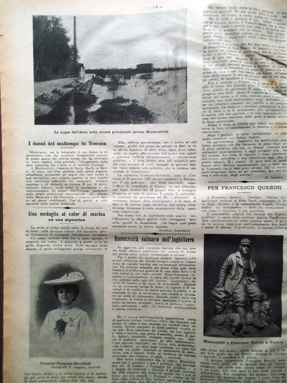 La Tribuna Illustrata 26 Novembre 1905 Antisemitismo in Russia Giove …