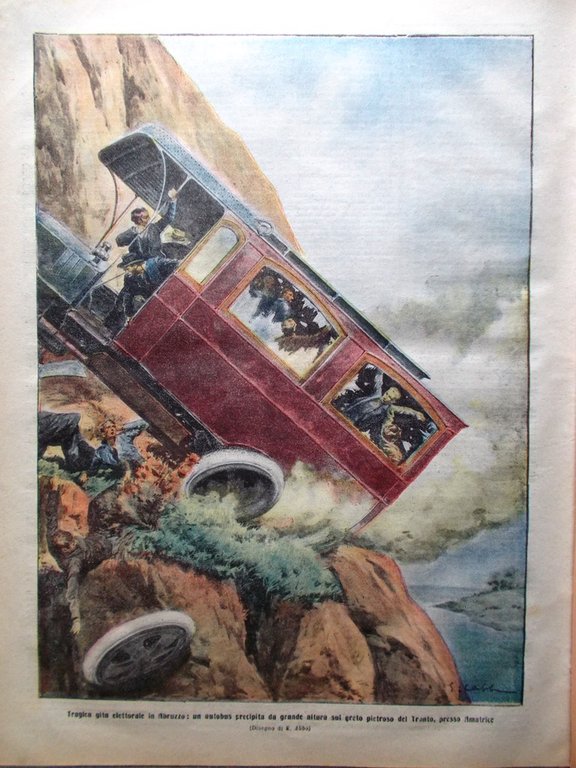 La Tribuna Illustrata 26 Ottobre 1913 Palatino Boni Elena Francia …