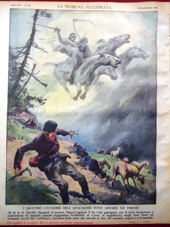 La Tribuna Illustrata 26 Settembre 1948 Pallante Apocalisse Carcere Minori … | Immagine Gallery 3