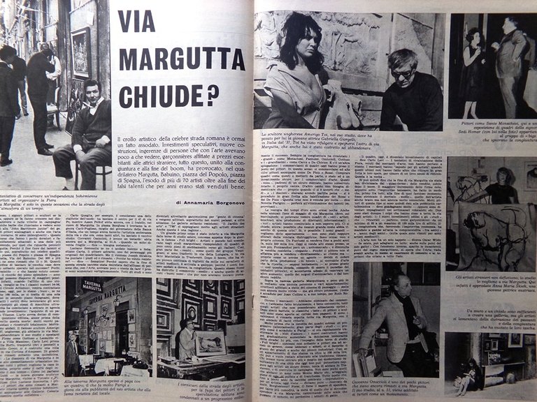 La Tribuna Illustrata 26 Settembre 1965 Stelle Campitelli Via Margutta …