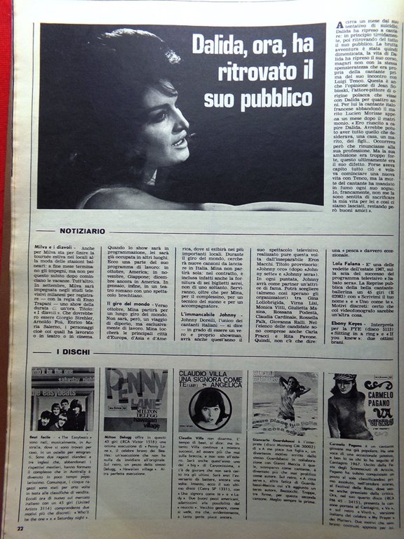 La Tribuna Illustrata 27 Agosto 1967 Miracolo Paolo VI Qualiano …