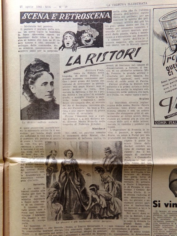 La Tribuna Illustrata 27 Aprile 1941 WW2 Briganti Bengasi Maglie …