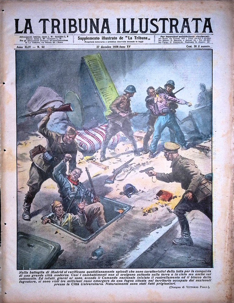 La Tribuna Illustrata 27 Dicembre 1936 Madrid Presepi Giorgio VI …