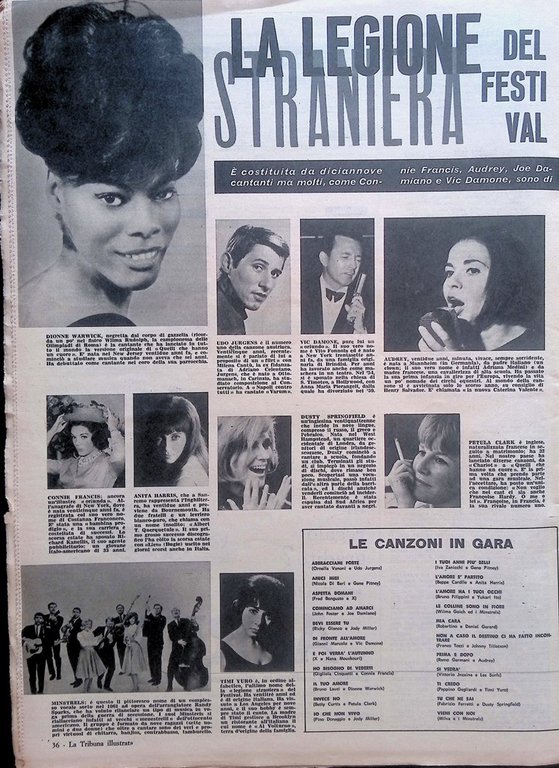 La Tribuna Illustrata 27 Dicembre 1964 Marx Sofia Loren Joe …
