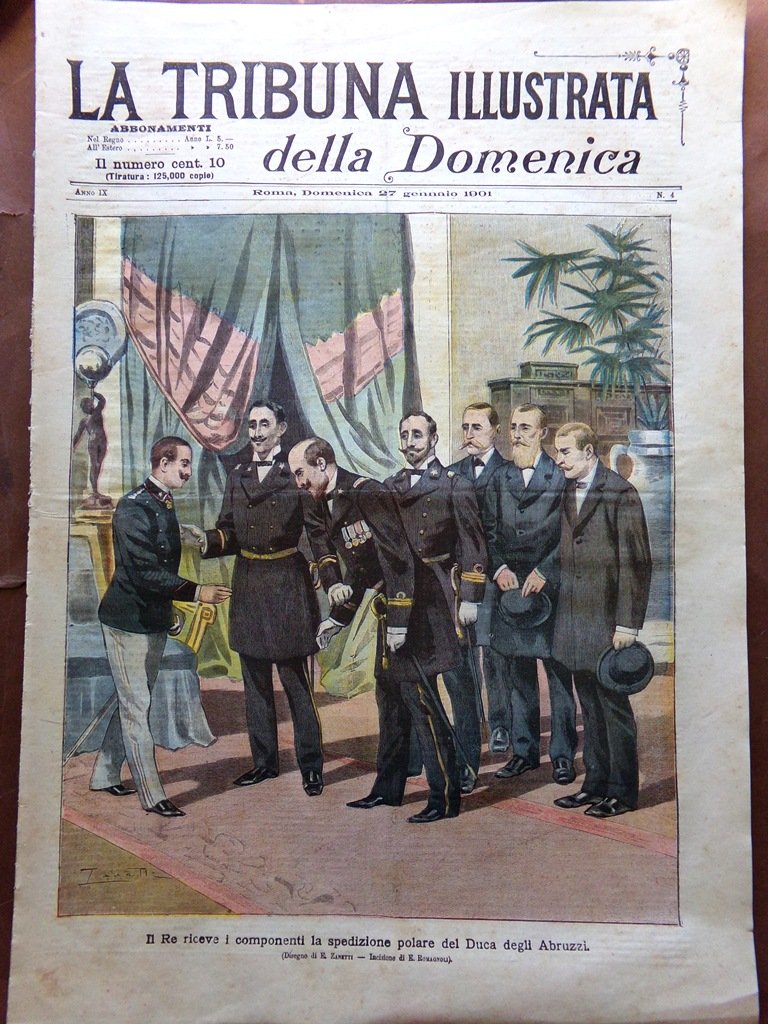 La Tribuna Illustrata 27 Gennaio 1901 Morte Regina Vittoria Bocklin …