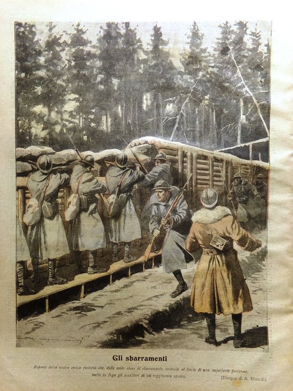La Tribuna Illustrata 27 Gennaio 1918 WW1 Caillaux Croce Rossa … | Immagine Gallery 3
