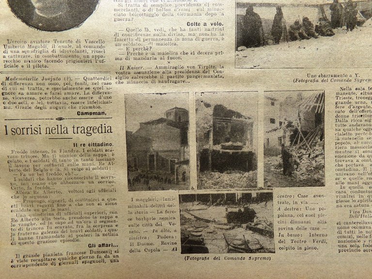 La Tribuna Illustrata 27 Gennaio 1918 WW1 Caillaux Croce Rossa … | Immagine Gallery 4