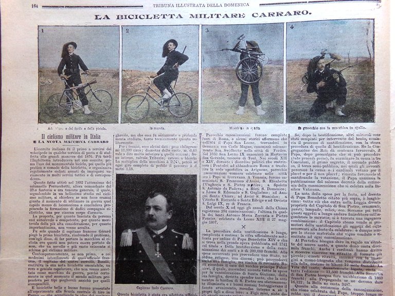 La Tribuna Illustrata 27 Maggio 1900 Castroncello Disastro Lago Vico …