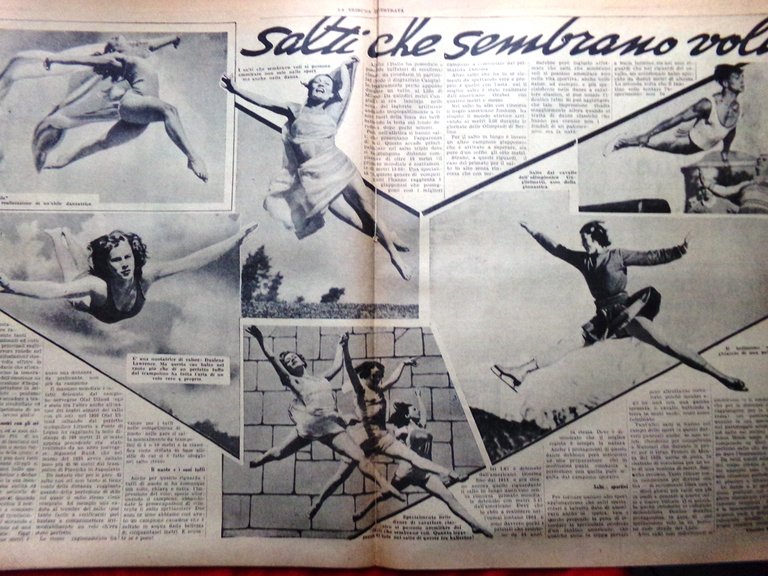 La Tribuna Illustrata 27 Marzo 1938 Renato Zanardo Vita Controfigura …