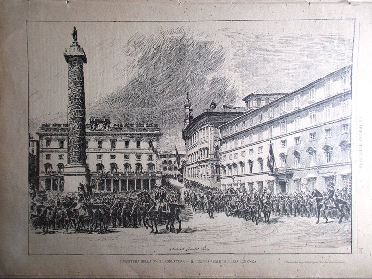 La Tribuna Illustrata 27 Novembre 1892 Spiritismo Roma Ciociari Legislatura …