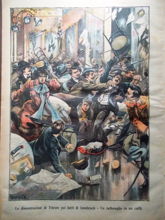 La Tribuna Illustrata 27 Novembre 1904 Camera Deputati Ferrovia Sempione …