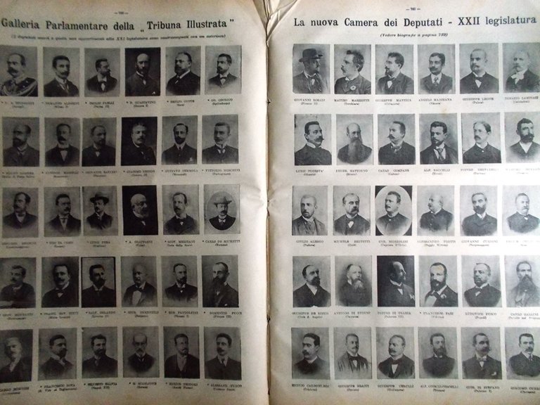 La Tribuna Illustrata 27 Novembre 1904 Camera Deputati Ferrovia Sempione …