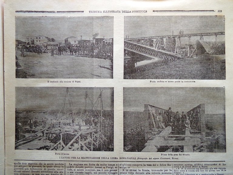 La Tribuna Illustrata 27 Ottobre 1901 Arresto del Brigante Musolino …