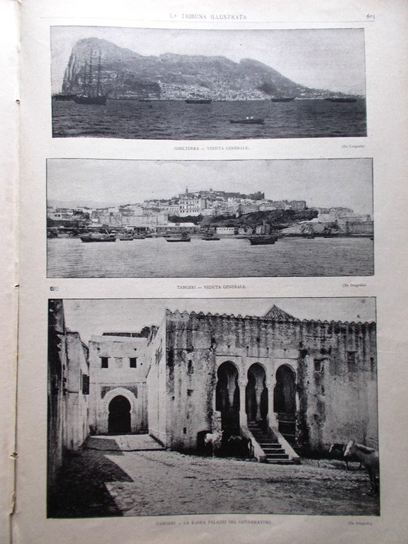 La Tribuna Illustrata 27 Settembre 1891 Papa Leone XIII Pellegrinaggio …