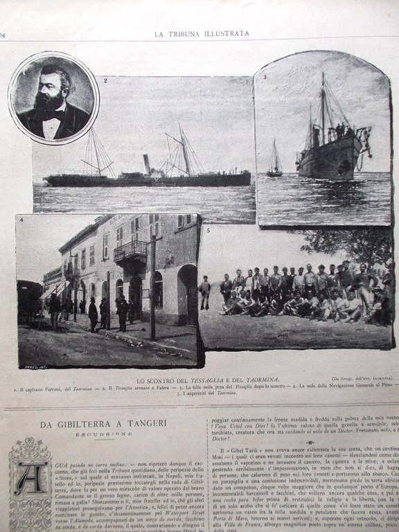 La Tribuna Illustrata 27 Settembre 1891 Papa Leone XIII Pellegrinaggio …