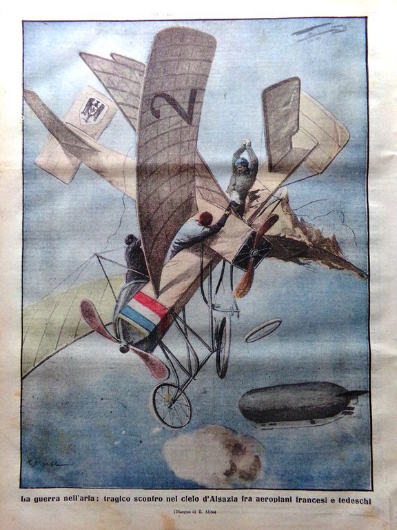 La Tribuna Illustrata 27 Settembre 1914 WW1 Mosaico Ritirata Austriaca …