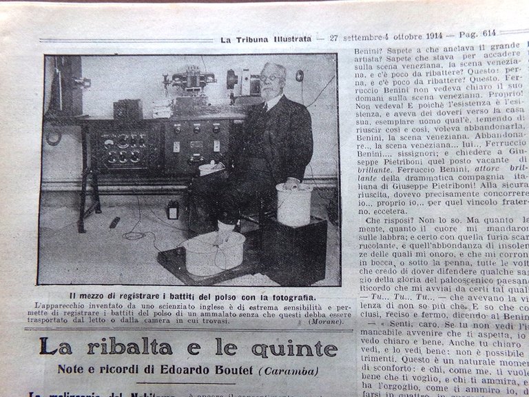 La Tribuna Illustrata 27 Settembre 1914 WW1 Mosaico Ritirata Austriaca …