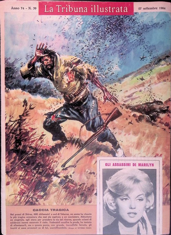 La Tribuna Illustrata 27 Settembre 1964 Monroe Babel Lee Harvey …
