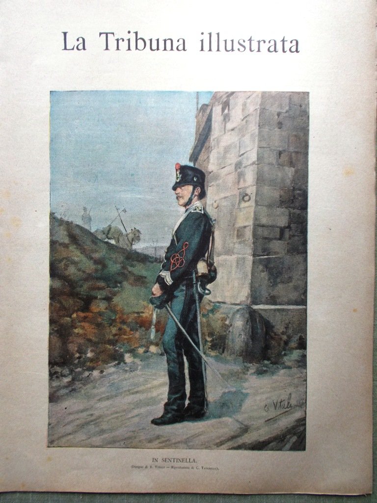 La Tribuna Illustrata 28 Agosto 1892 Engadina Saint-Moritz Livorno Vita …