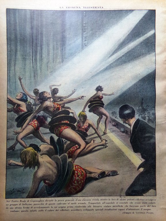 La Tribuna Illustrata 28 Agosto 1938 Nozze Tibet Tuffatori Gambi …