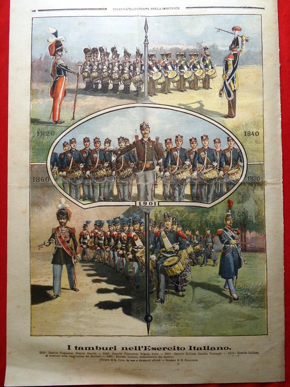 La Tribuna Illustrata 28 Aprile 1901 Kronprinz Duca Genova Feste …