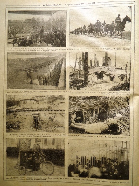 La Tribuna Illustrata 28 Aprile 1918 WW1 Truppe Intesa Somme … | Immagine Gallery 2