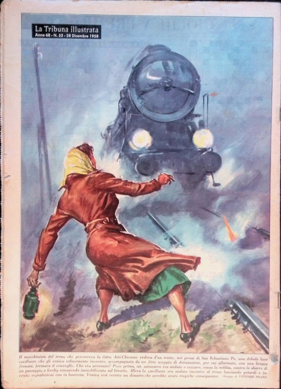 La Tribuna Illustrata 28 Dicembre 1958 Mao Zedong Moore Disney …