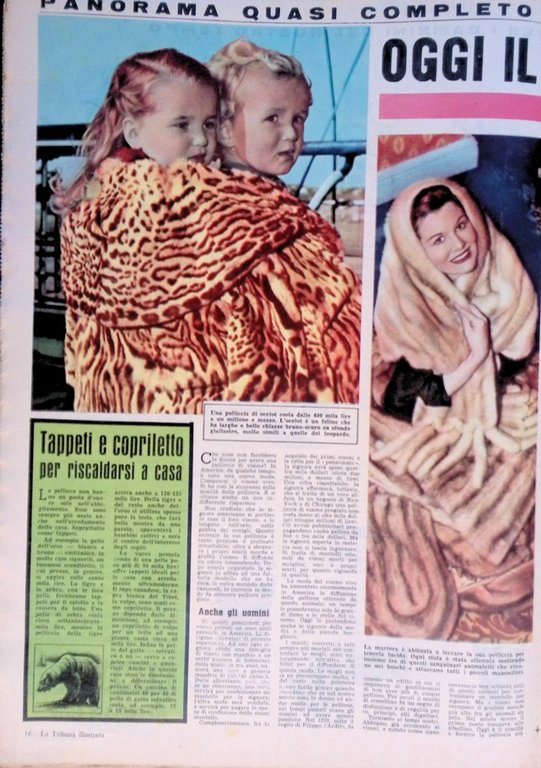 La Tribuna Illustrata 28 Dicembre 1958 Mao Zedong Moore Disney …