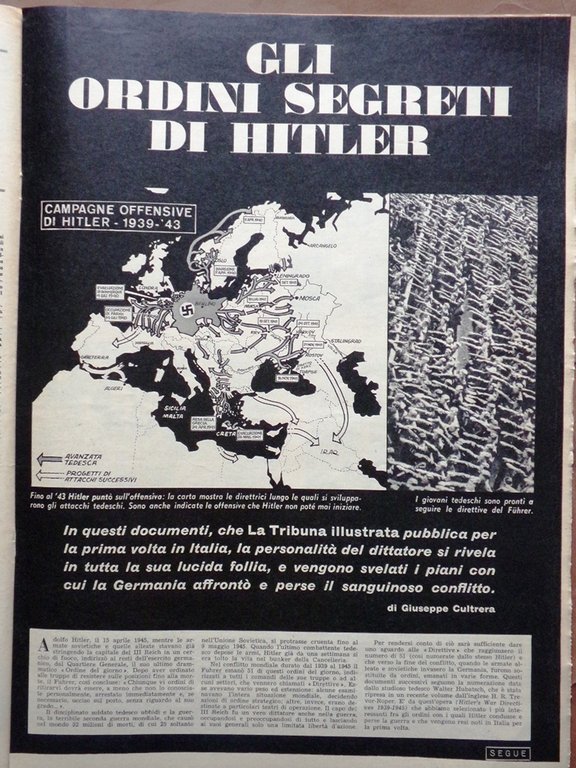 La Tribuna Illustrata 28 Febbraio 1965 Nat King Cole Hitler … | Immagine Gallery 4