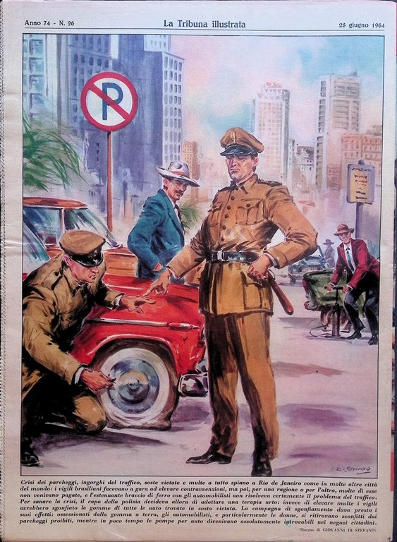 La Tribuna Illustrata 28 Giugno 1964 Colonia Sophia Laren Paolo …