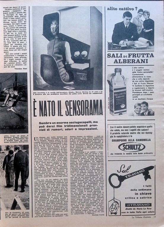 La Tribuna Illustrata 28 Giugno 1964 Colonia Sophia Laren Paolo …