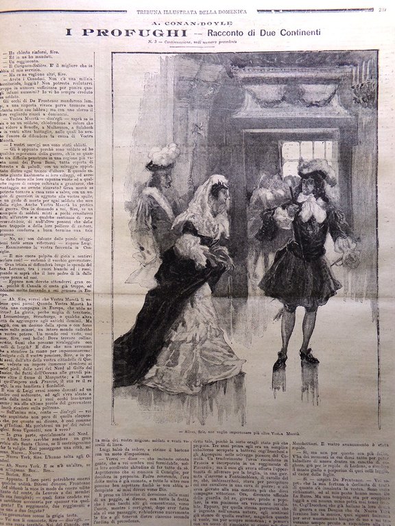 La Tribuna Illustrata 28 Luglio 1901 Custoza Monza Ritratto Re …