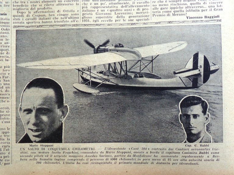 La Tribuna Illustrata 28 Luglio 1935 Canale Suez Dreyfus Pacinotti …