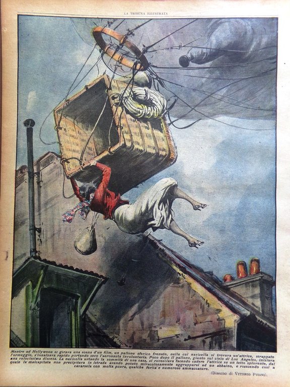 La Tribuna Illustrata 28 Luglio 1935 Canale Suez Dreyfus Pacinotti …