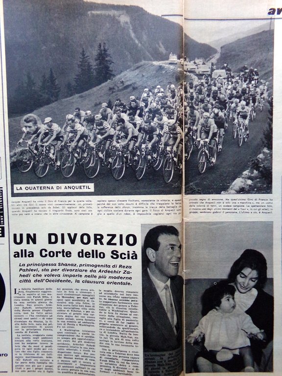 La Tribuna Illustrata 28 Luglio 1963 Crollo Fascismo Duckwitz Liston …