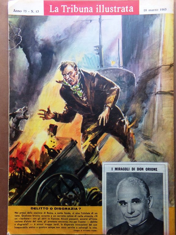 La Tribuna Illustrata 28 Marzo 1965 Gemini Luna Orione Giustizia …