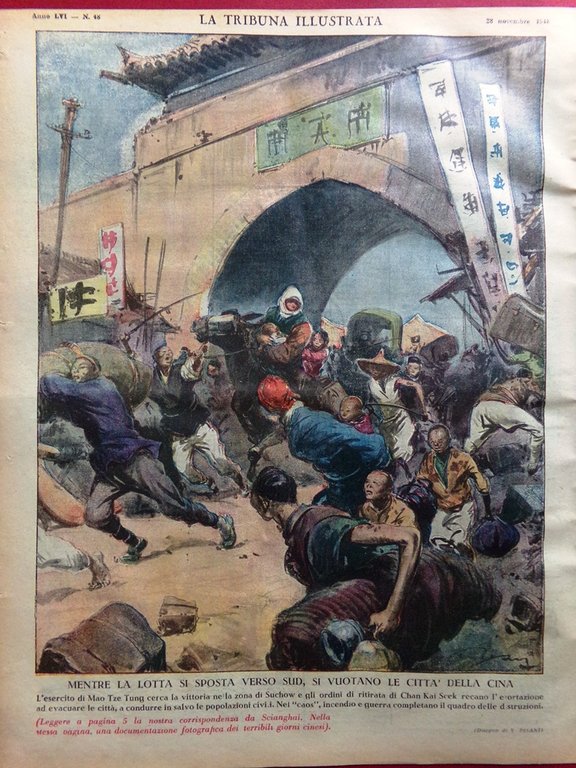 La Tribuna Illustrata 28 Novembre 1948 Bandito Giuliano Chiang Kai-shek … | Immagine Gallery 3